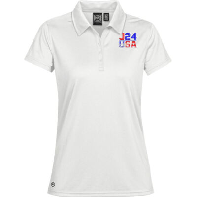 Women's Eclipse Pique Polo w/ USA Class Logo Thumbnail