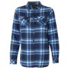 Ladies' Plaid Boyfriend Flannel Shirt Thumbnail