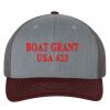 112 Trucker Cap - Greely PTO Heather gray/charcoal/maroon Thumbnail